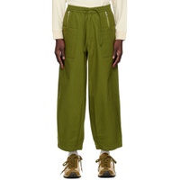 Khaki Found Trousers 231456M188009