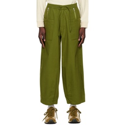 Khaki Found Trousers 231456M188009
