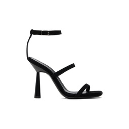 Black Adaline Heeled Sandals 241671F125005