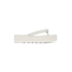 White Marlie Sandals 241090F124001
