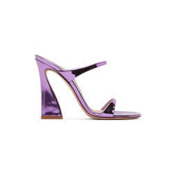 Purple Aura Heeled Sandals 232090F125014