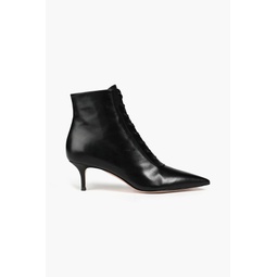 Gillian lace-up leather ankle boots