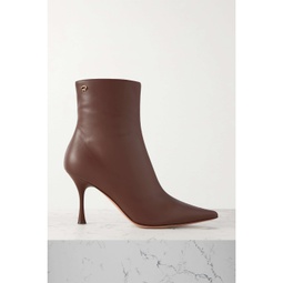 GIANVITO ROSSI Dunn 85 leather ankle boots