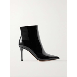 GIANVITO ROSSI Vernice 85 patent-leather ankle boots