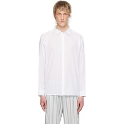 White Beau Shirt 241776M192022