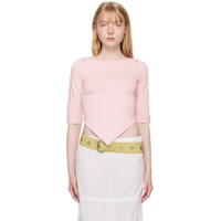 Pink Saona Long Sleeve T Shirt 241776F110000