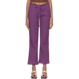 Purple Comporta Trousers 221776F087002