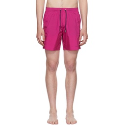 Pink Nylon Swim Shorts 221262M208090
