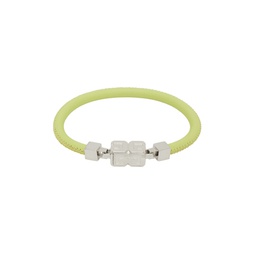 Yellow G Cube Bracelet 241278M142002