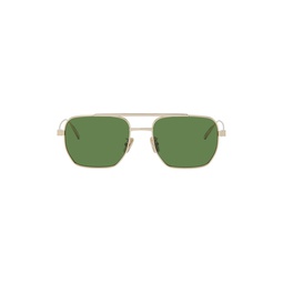 Gold   Green Speed Sunglasses 241278F005075