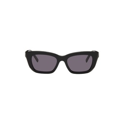Black Rectangle Sunglasses 241278F005069