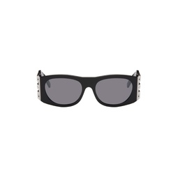 Black Thick Logo Sunglasses 241278F005078