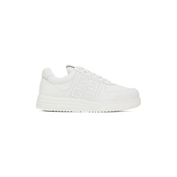 White 4G Sneakers 231278M237023