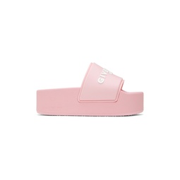 Pink Paris Flat Sandals 222278F124010