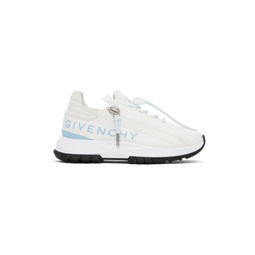 White Spectre Zip Sneakers 241278F128000