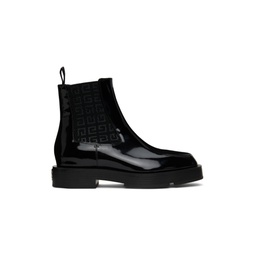 Black Squared Chelsea Boots 221278F113000