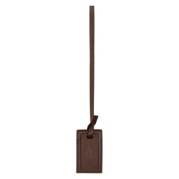 Brown Leather Luggage Tag 222881M148000