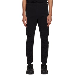 Black Articulated Trousers 241982M191002