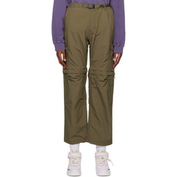 Khaki Convertible Pants 231565F521007