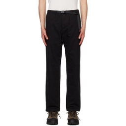 Black Relaxed Fit Trousers 231565M191002