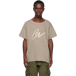 Taupe GL T Shirt 231933M213006