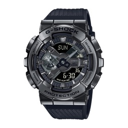 Mens Analog-Digital Black Resin Watch 48.8mm GM110BB-1A