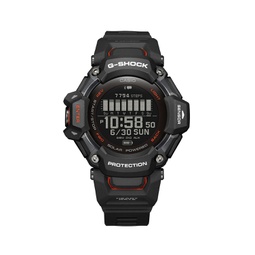 Mens Digital Black Resin Plastic Watch 52.6mm GBDH2000-1A