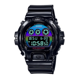 Mens Digital Black Resin Watch 50mm DW6900RGB-1
