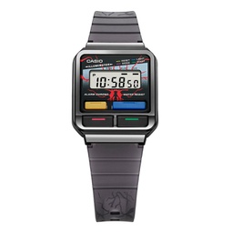 Unisex Digital Black Resin Watch 36.3mm A120WEST-1A