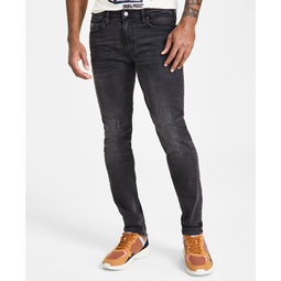Men's Distressed Slim Tapered Fit Jeans