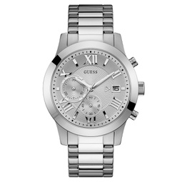 Mens Chronograph Stainless Steel Bracelet Watch 45mm