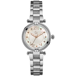 Womens Swiss Stainless Steel Bracelet Watch 32mm