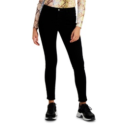 Womens Mid-Rise Sexy Curve Skinny Jeans