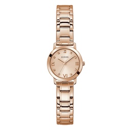 Womens Three-Hand Rose Gold-Tone Stainless Steel Watch 28mm