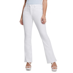 Womens Sexy High-Rise Flared Jeans