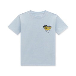Big Boys Oversize Short-Sleeve Cotton Logo Graphic T-Shirt