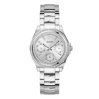 Womens Analog Silver-Tone Stainless Steel Watch 36mm