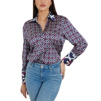 Womens Alexandra Long-Sleeve Button-Up Shirt
