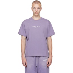 Purple Faded T Shirt 231603M213005