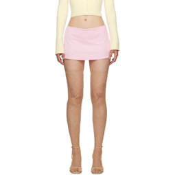 Pink Micro Miniskirt 232897F090005