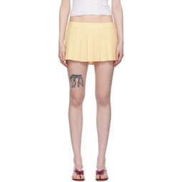 Yellow Fairfield Miniskirt 241897F090016