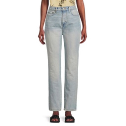Swigy High Rise Straight Jeans
