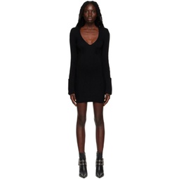 Black Artik Mini Dress 231329F052015
