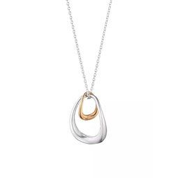 Offspring 18K Gold & Sterling Silver Pendant Necklace