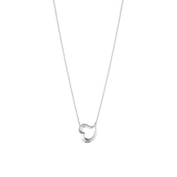 Hearts Of Georg Jensen Sterling Silver Pendant Necklace