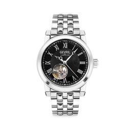 Madison Swiss Automatic Stainless Steel Bracelet Watch