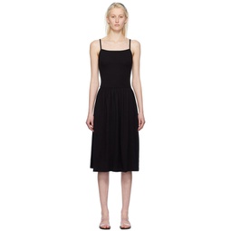 Black LaPointe Midi Dress 241297F054004