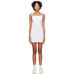 White LaPointe Minidress 232297F052011