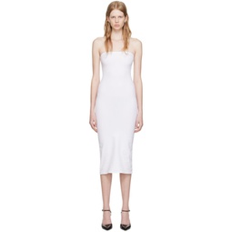 White The Tube Midi Dress 231297F054007