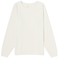 Girls of Dust Long Sleeve Club T-Shirt Off White